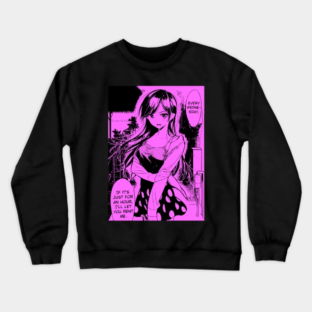 Chizuru Ichinose - Rent-a-Girlfriend Crewneck Sweatshirt by Marston Store